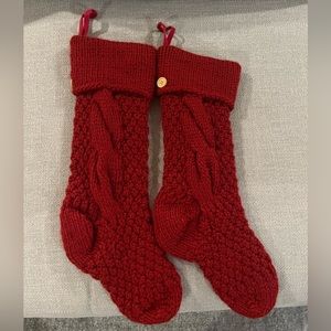 2 pottery barn stockings